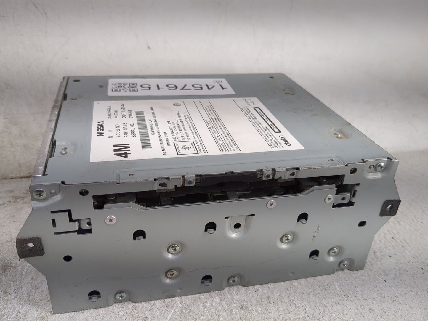 2017-2020 Infiniti Qx60 Radio AM FM Cd Player Receiver Replacement P/N:28330 9PB0A Fits Fits 2017 2018 2019 2020 OEM Used Au