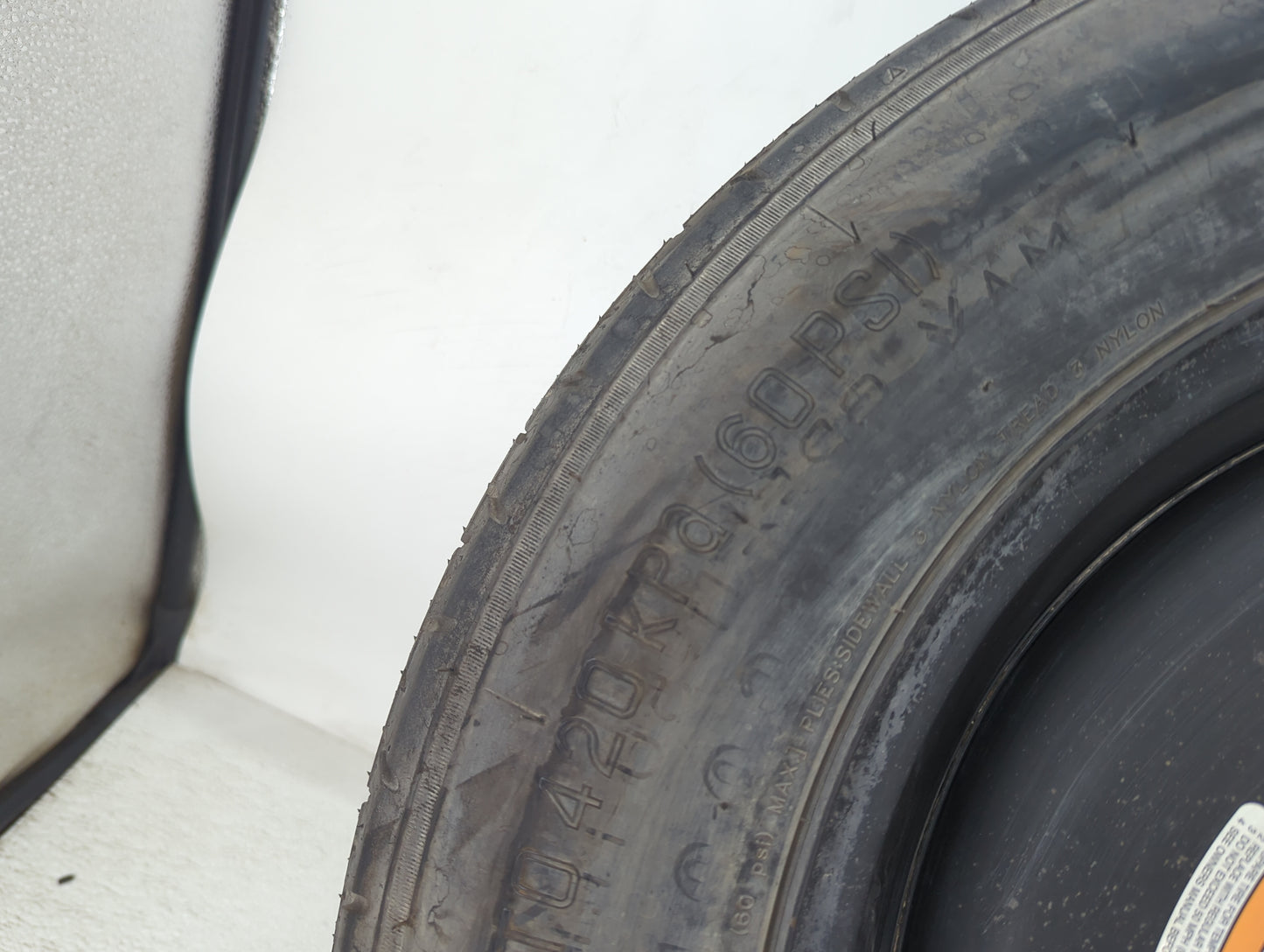 2018 Infiniti Qx60 Spare Donut Tire Wheel Rim Oem - Oemusedautoparts1.com