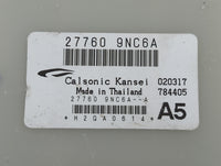 2017-2020 Infiniti Qx60 Radio AM FM Cd Player Receiver Replacement P/N:27760 9NC6A 27760 9NC6A--A Fits Fits 2017 2018 2019 2