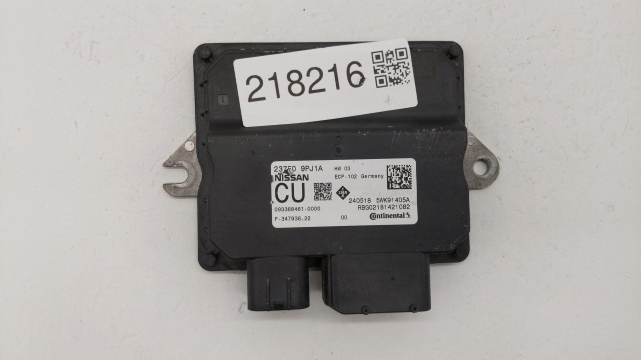 2018 Infiniti Qx60 PCM Engine Control Computer ECU ECM PCU OEM P/N:23750 9PJ1A 237F0 9PJ0A Fits OEM Used Auto Parts - Oemuse
