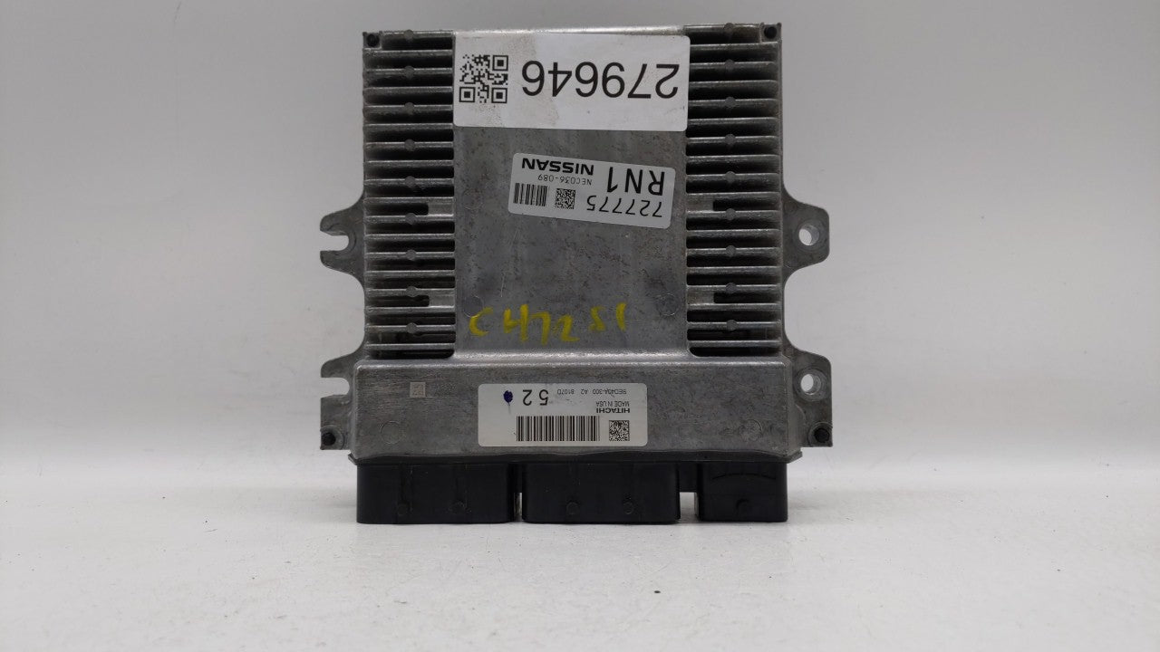 2018-2019 Infiniti Qx60 PCM Engine Control Computer ECU ECM PCU OEM P/N:BED40D-300 A1 237F0 9PJ1A, BED40A-300 Fits Fits 2018