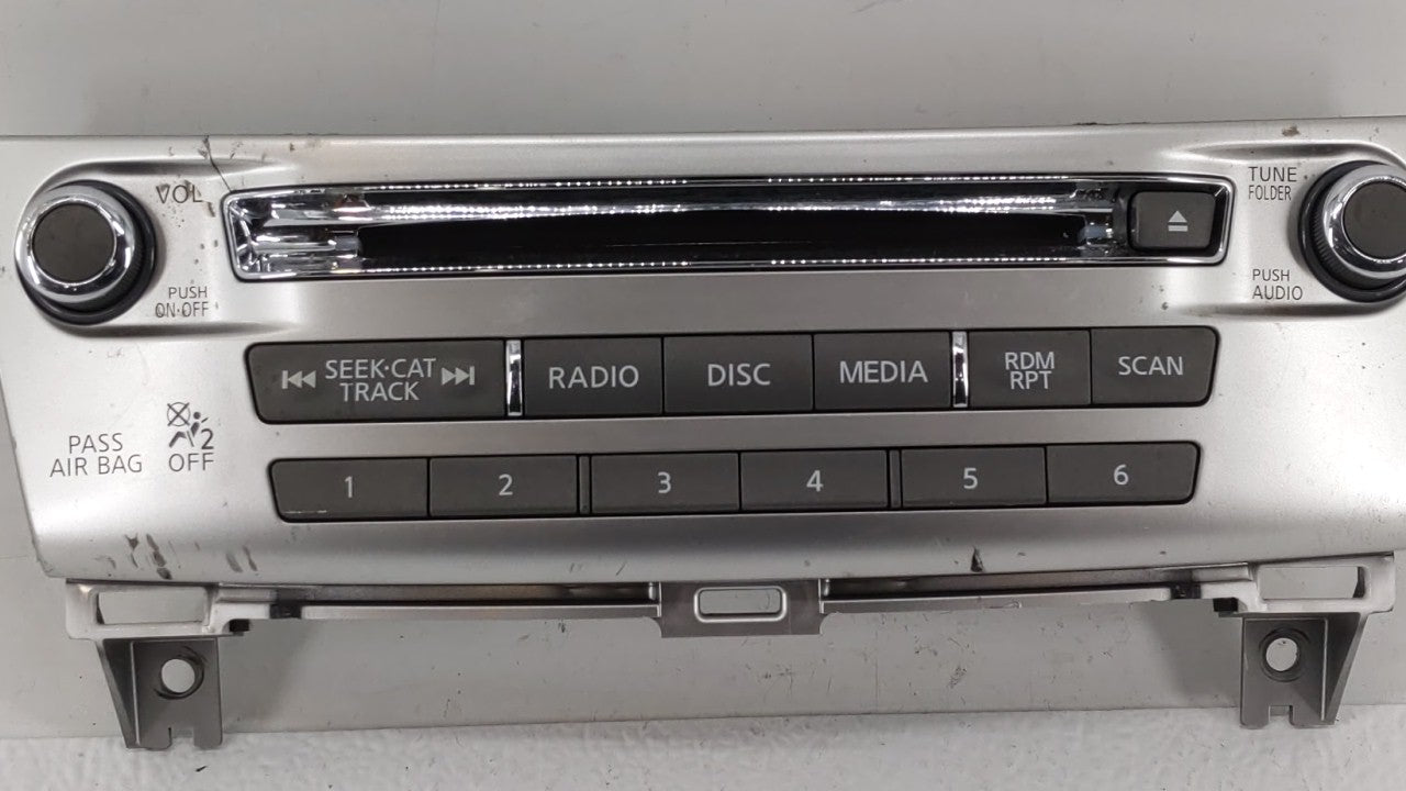 2017-2019 Infiniti Qx60 Radio AM FM Cd Player Receiver Replacement P/N:253919NJ1A Fits Fits 2017 2018 2019 OEM Used Auto Par