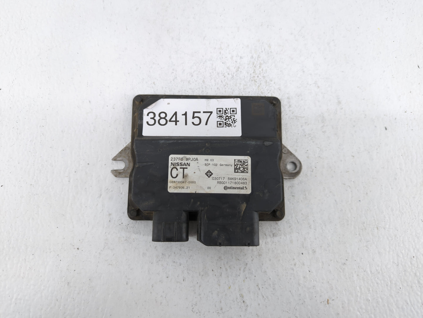 2018 Infiniti Qx60 PCM Engine Control Computer ECU ECM PCU OEM P/N:23750 9PJ1A 237F0 9PJ0A Fits OEM Used Auto Parts - Oemuse