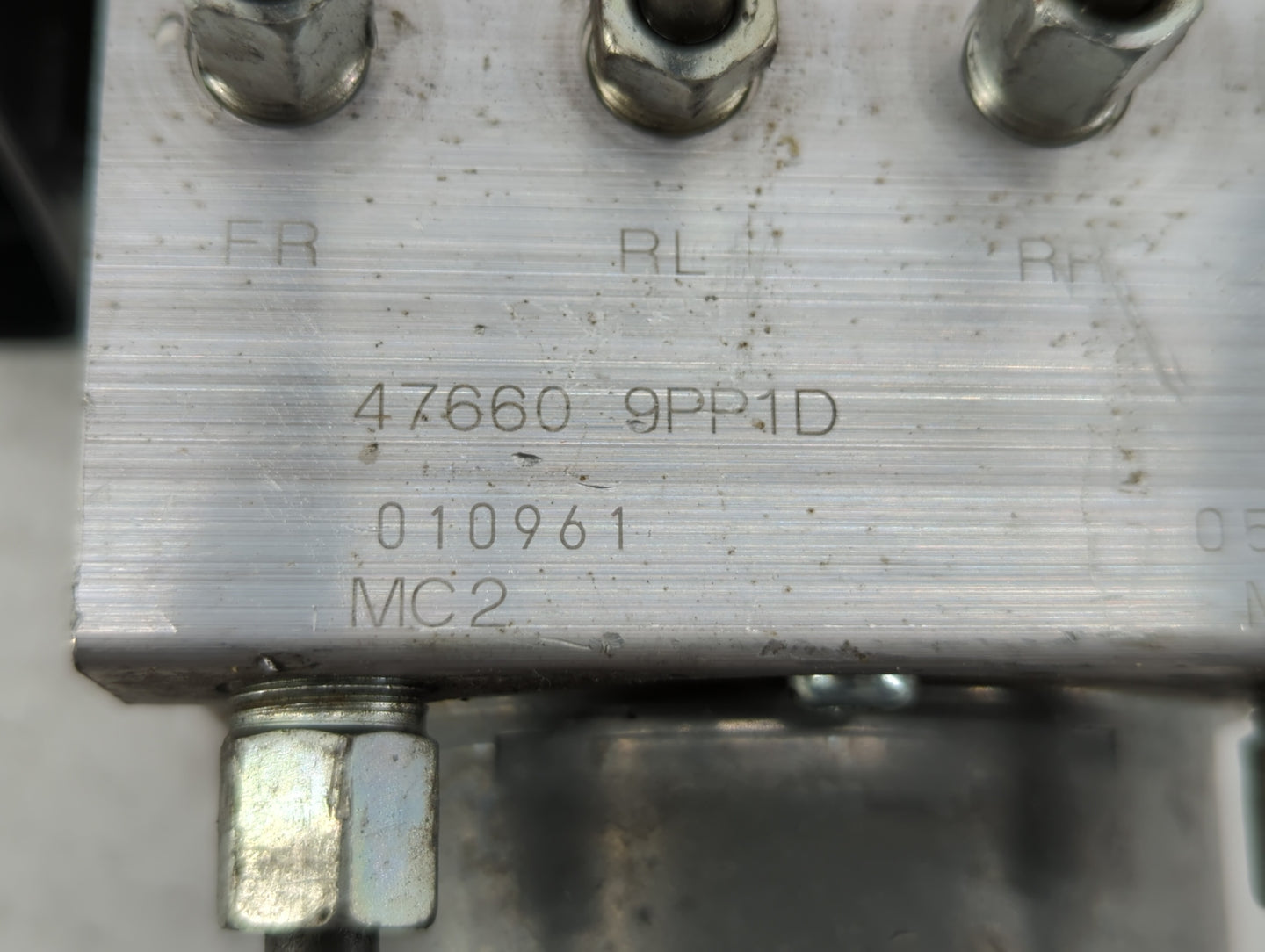 2018 Infiniti Qx60 ABS Pump Control Module Replacement P/N:47660 9PP1D Fits OEM Used Auto Parts - Oemusedautoparts1.com