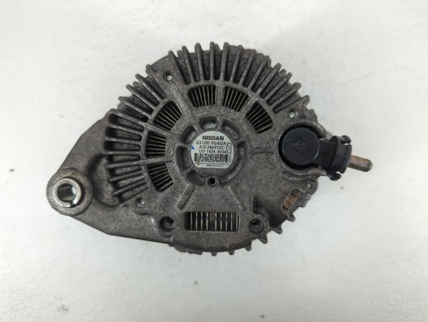 2017-2020 Infiniti Qx60 Alternator Replacement Generator Charging Assembly Engine OEM P/N:23100 9UA0A Fits OEM Used Auto Par