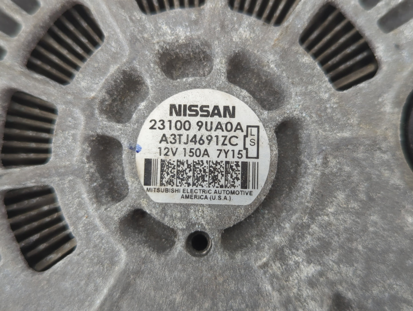 2017-2020 Infiniti Qx60 Alternator Replacement Generator Charging Assembly Engine OEM P/N:A3TJ4691ZC 23100 9UA0A Fits OEM Us
