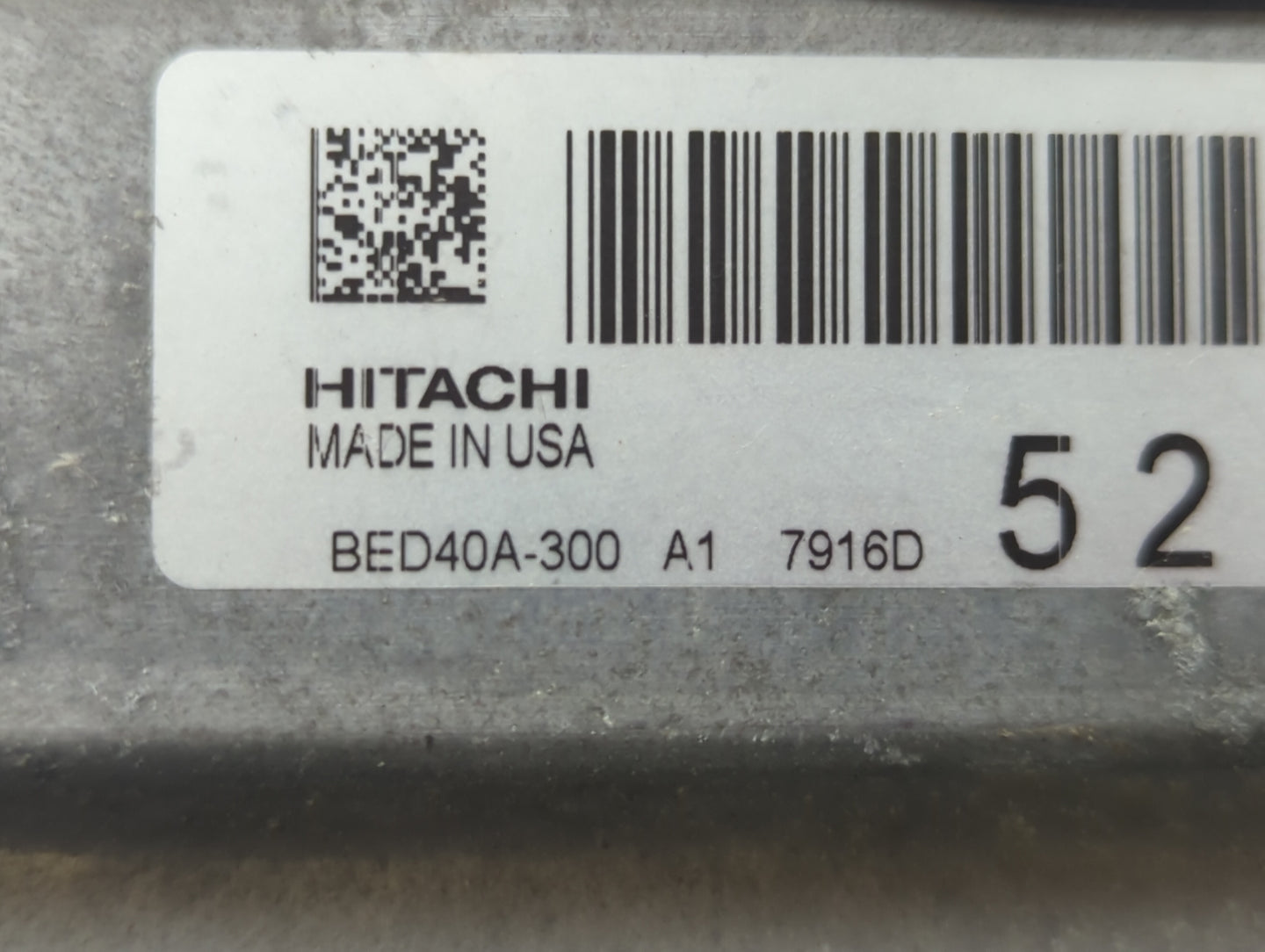 2018-2020 Infiniti Qx60 PCM Engine Control Computer ECU ECM PCU OEM P/N:NEC030-053 Fits Fits 2018 2019 2020 OEM Used Auto Pa