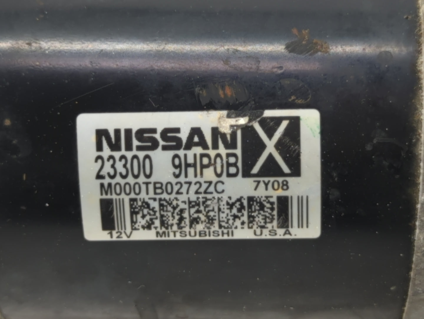 2015-2020 Infiniti Qx60 Car Starter Motor Solenoid OEM P/N:23300 9HP0B Fits Fits 2015 2016 2017 2018 2019 2020 2021 2022 OEM