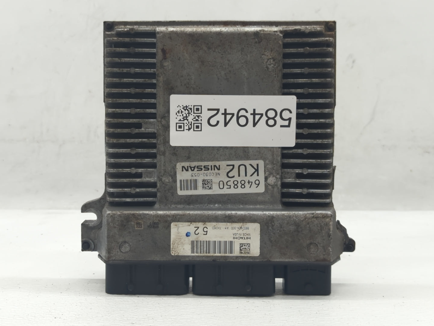 2018-2020 Infiniti Qx60 PCM Engine Control Computer ECU ECM PCU OEM P/N:BED40A-300 A1 Fits Fits 2018 2019 2020 OEM Used Auto