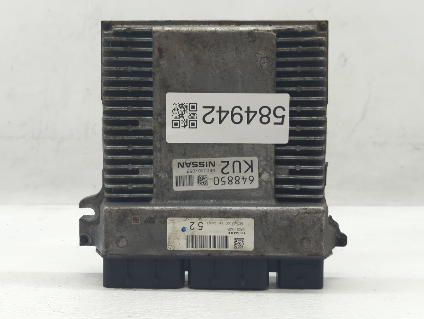 2018-2020 Infiniti Qx60 PCM Engine Control Computer ECU ECM PCU OEM P/N:BED40A-300 A1 Fits Fits 2018 2019 2020 OEM Used Auto