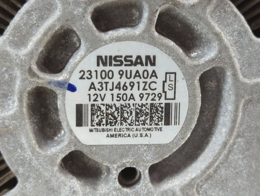 2017-2020 Infiniti Qx60 Alternator Replacement Generator Charging Assembly Engine OEM P/N:23100 9UA0A Fits OEM Used Auto Parts