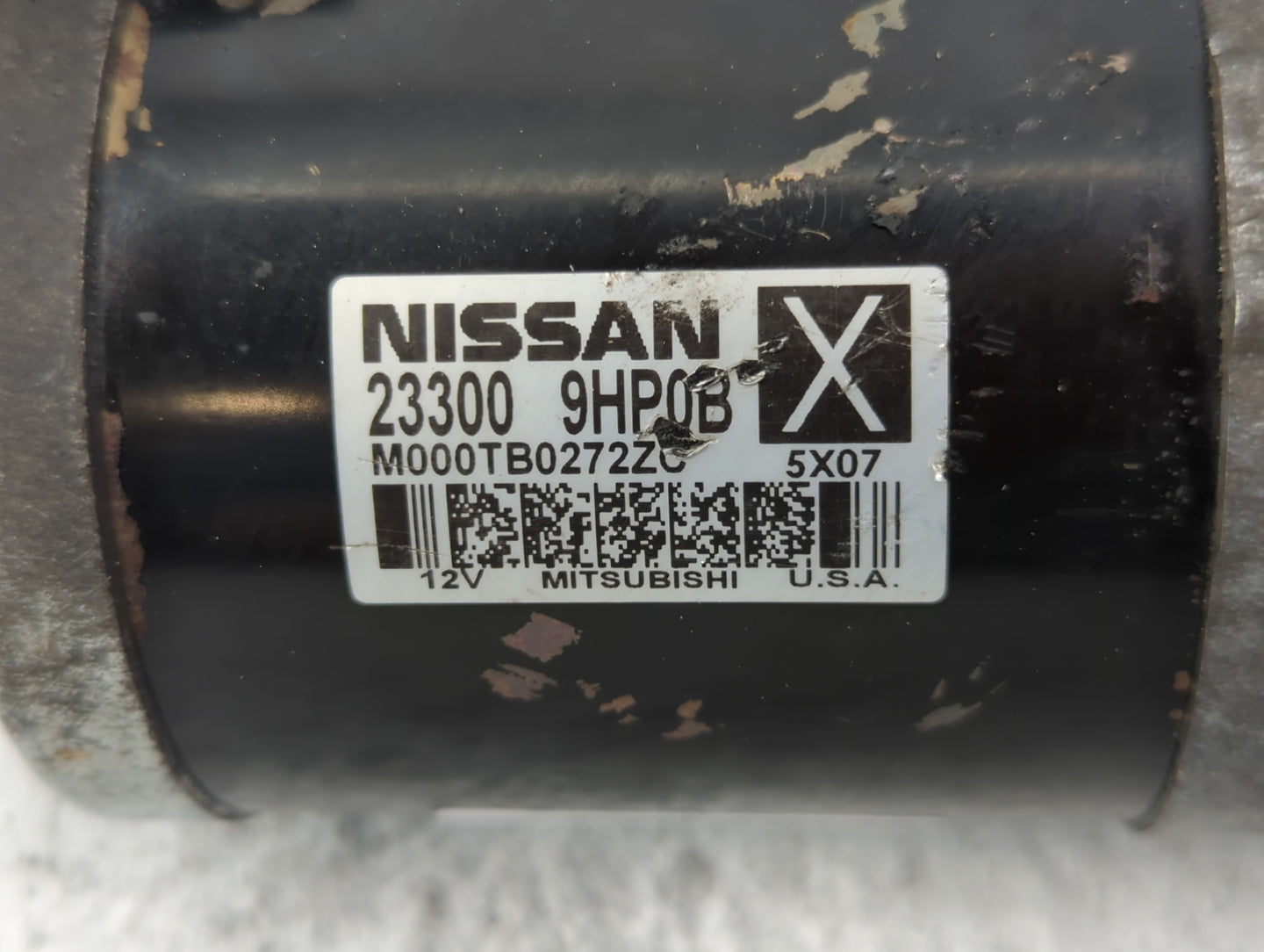 2015-2020 Infiniti Qx60 Car Starter Motor Solenoid OEM P/N:M000TB0272ZC 23300 9HP0B Fits OEM Used Auto Parts - Oemusedautopa