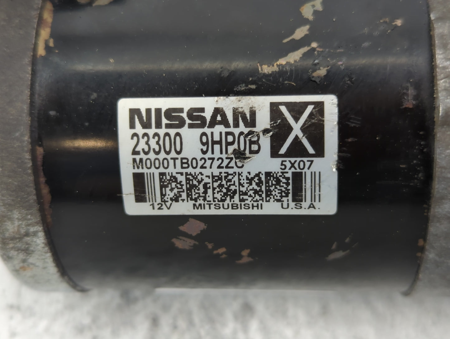 2015-2020 Infiniti Qx60 Car Starter Motor Solenoid OEM P/N:M000TB0272ZC 23300 9HP0B Fits OEM Used Auto Parts - Oemusedautopa