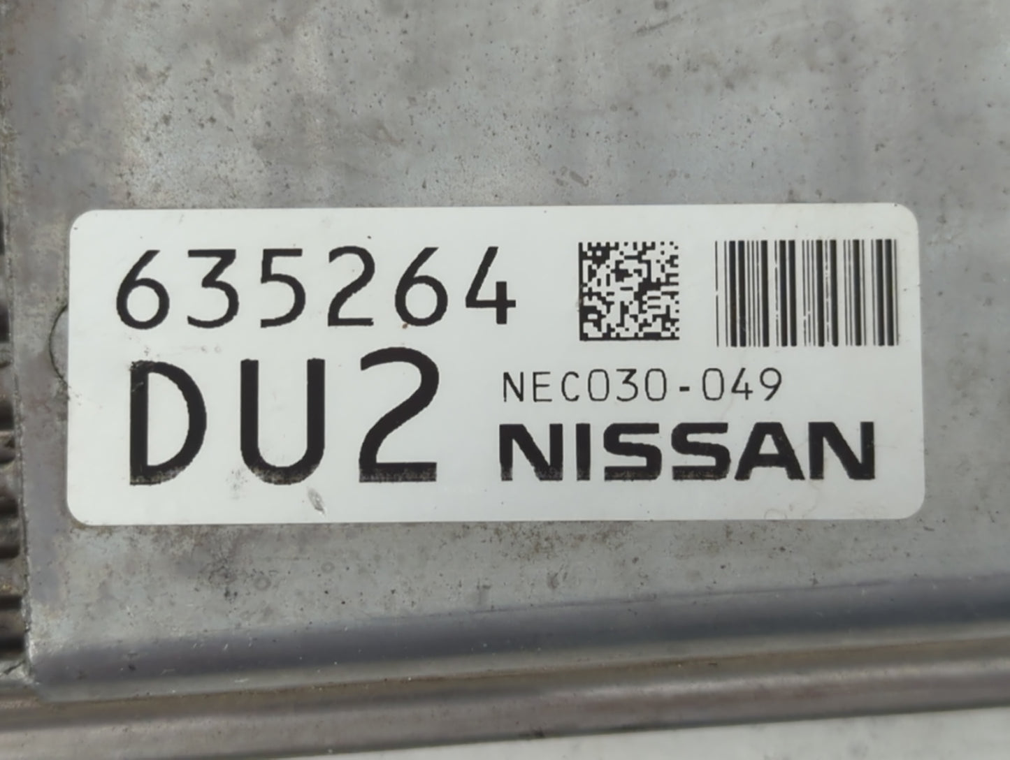 2018-2020 Infiniti Qx60 PCM Engine Control Computer ECU ECM PCU OEM P/N:635264 NEC030-049 Fits Fits 2018 2019 2020 OEM Used 