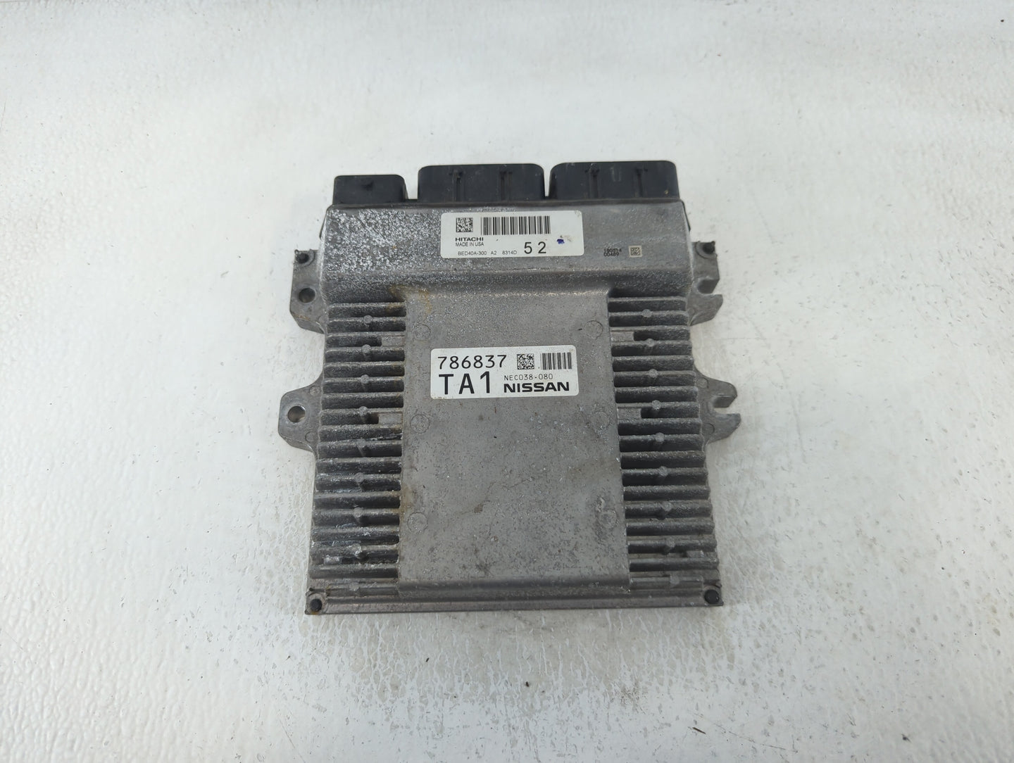 2018-2020 Infiniti Qx60 PCM Engine Control Computer ECU ECM PCU OEM P/N:NEC038-080 786837TA1, NEC037-003 Fits Fits 2018 2019