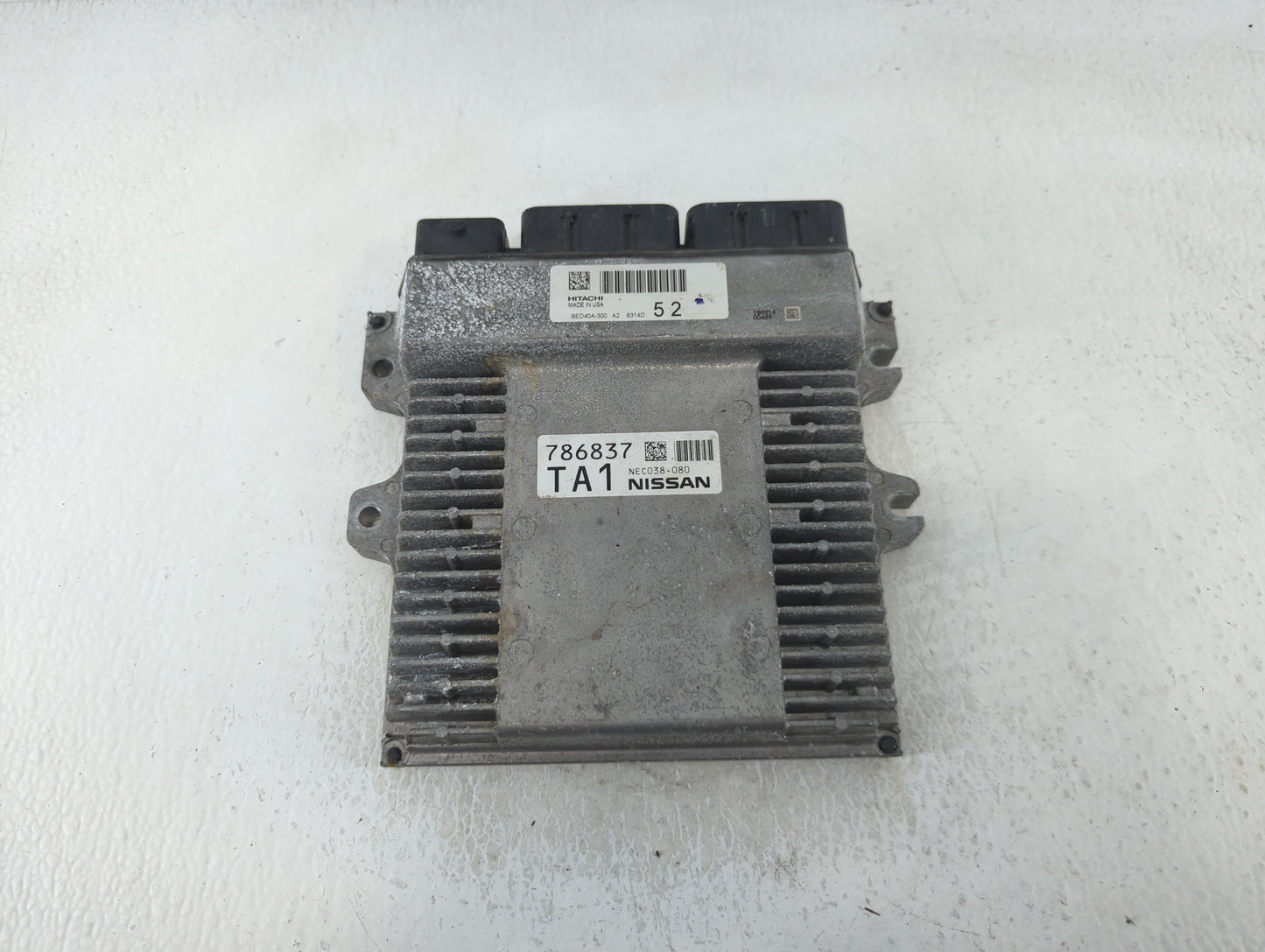 2018-2020 Infiniti Qx60 PCM Engine Control Computer ECU ECM PCU OEM P/N:NEC038-080 786837TA1, NEC037-003 Fits Fits 2018 2019