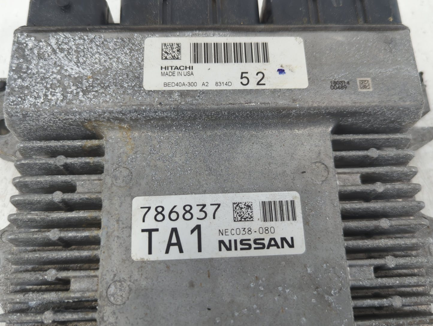 2018-2020 Infiniti Qx60 PCM Engine Control Computer ECU ECM PCU OEM P/N:NEC038-080 786837TA1, NEC037-003 Fits Fits 2018 2019
