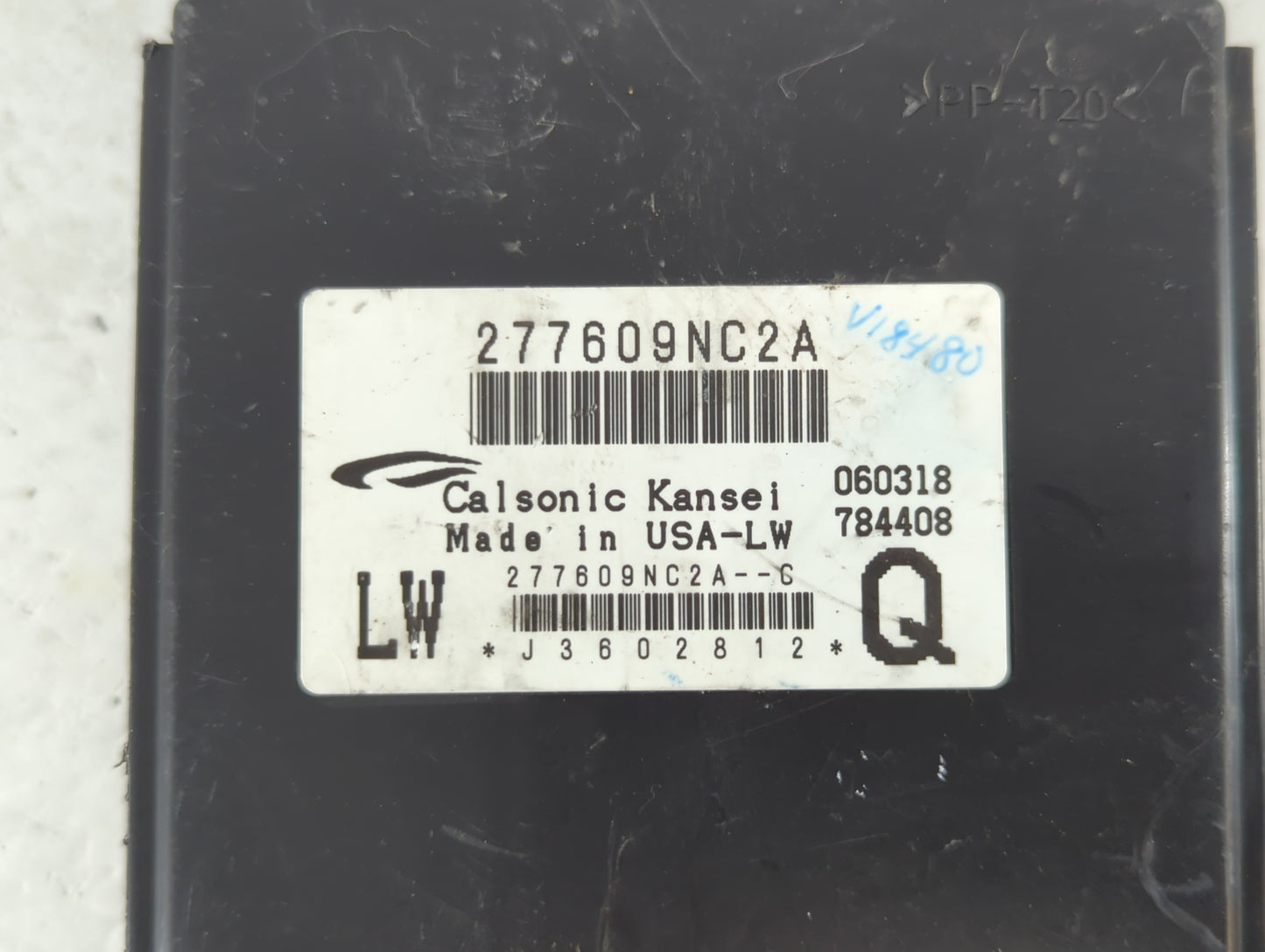 2018-2018 Infiniti Qx60 Chassis Control Module Ccm Bcm Body Control - Oemusedautoparts1.com