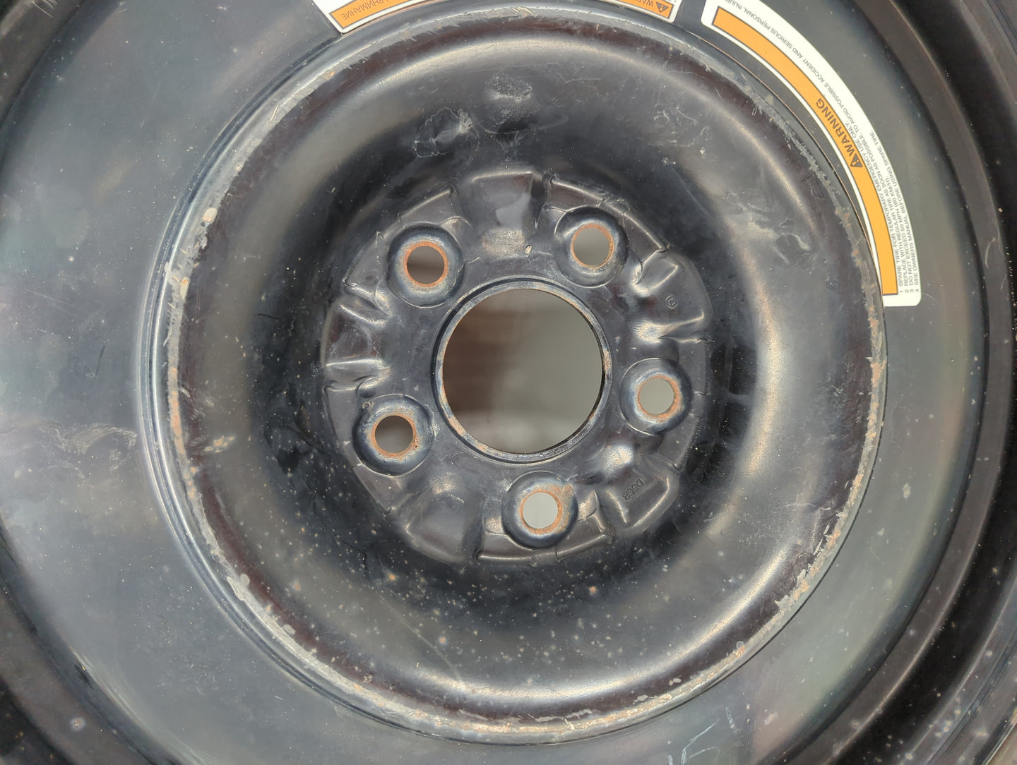 2017-2018 Infiniti Qx60 Spare Donut Tire Wheel Rim Oem - Oemusedautoparts1.com