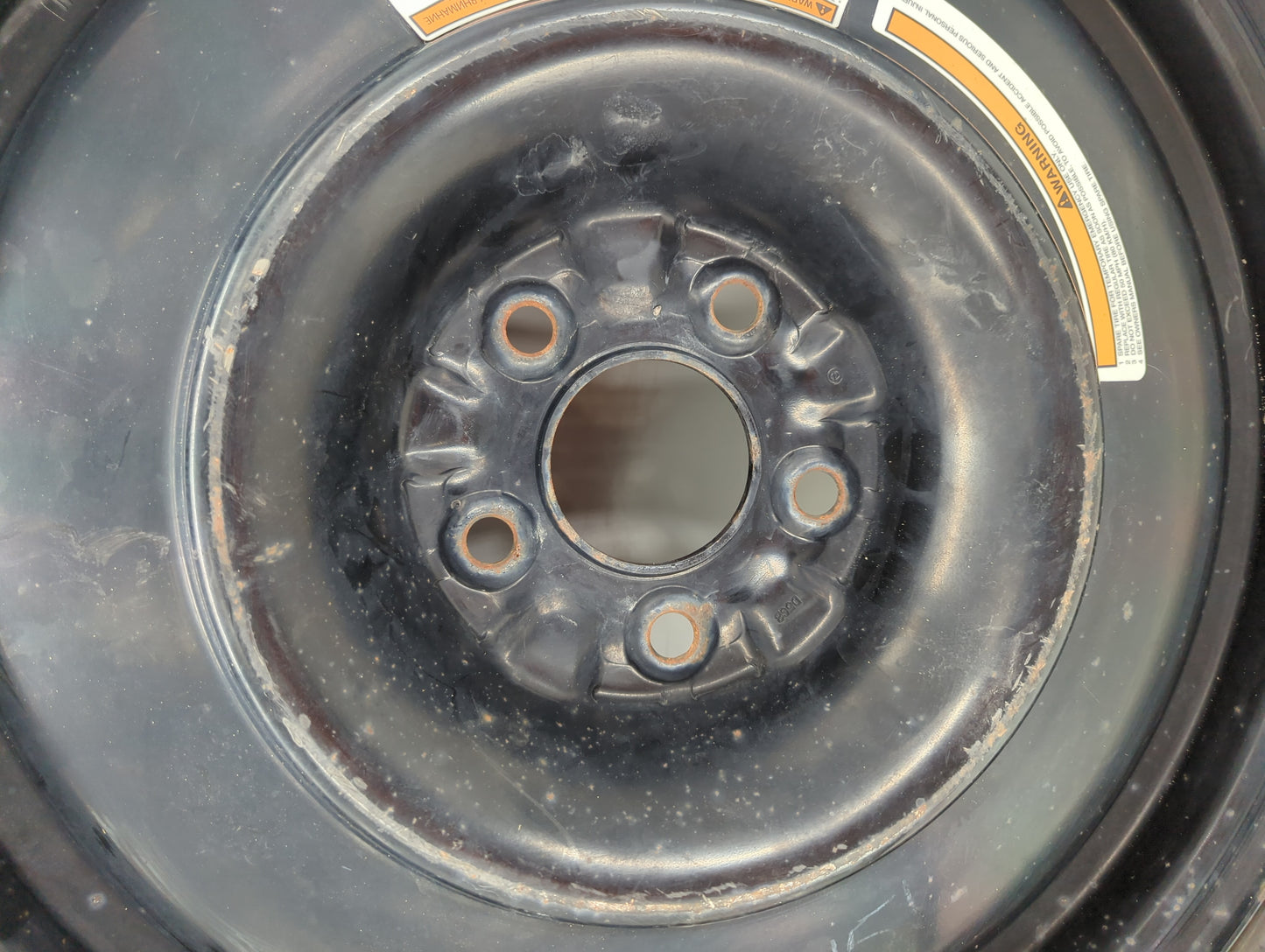 2017-2018 Infiniti Qx60 Spare Donut Tire Wheel Rim Oem - Oemusedautoparts1.com