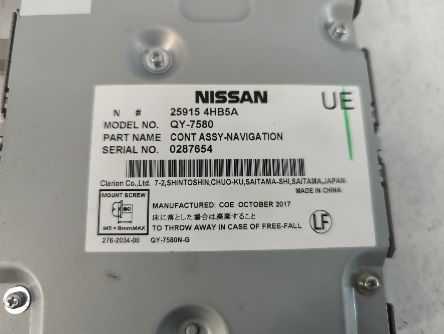 2018-2020 Infiniti Qx60 Chassis Control Module Ccm Bcm Body Control - Oemusedautoparts1.com