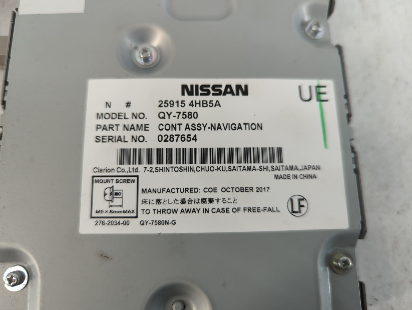 2018-2020 Infiniti Qx60 Chassis Control Module Ccm Bcm Body Control - Oemusedautoparts1.com