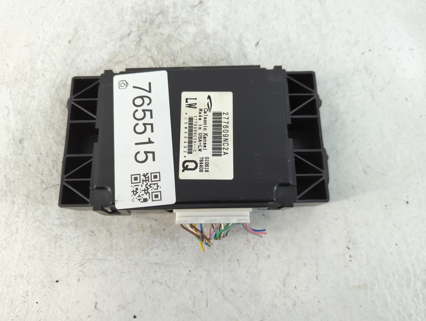 2018-2018 Infiniti Qx60 Chassis Control Module Ccm Bcm Body Control - Oemusedautoparts1.com