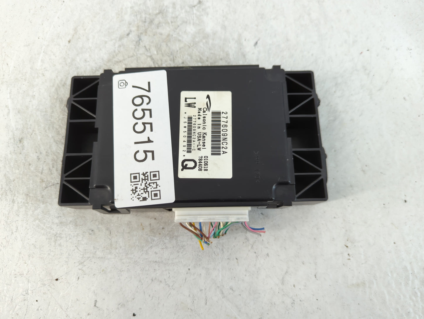 2018-2018 Infiniti Qx60 Chassis Control Module Ccm Bcm Body Control - Oemusedautoparts1.com