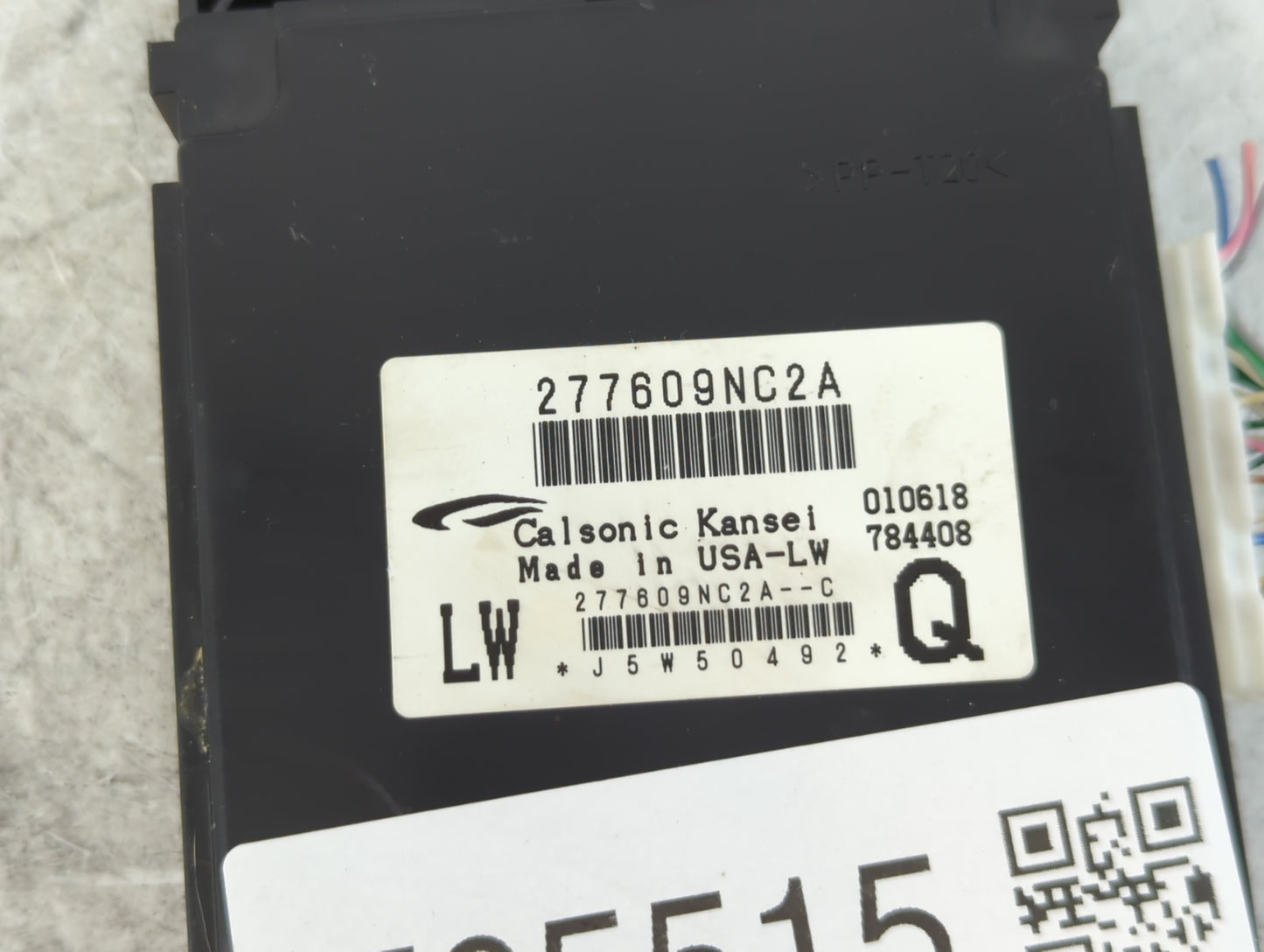 2018-2018 Infiniti Qx60 Chassis Control Module Ccm Bcm Body Control - Oemusedautoparts1.com