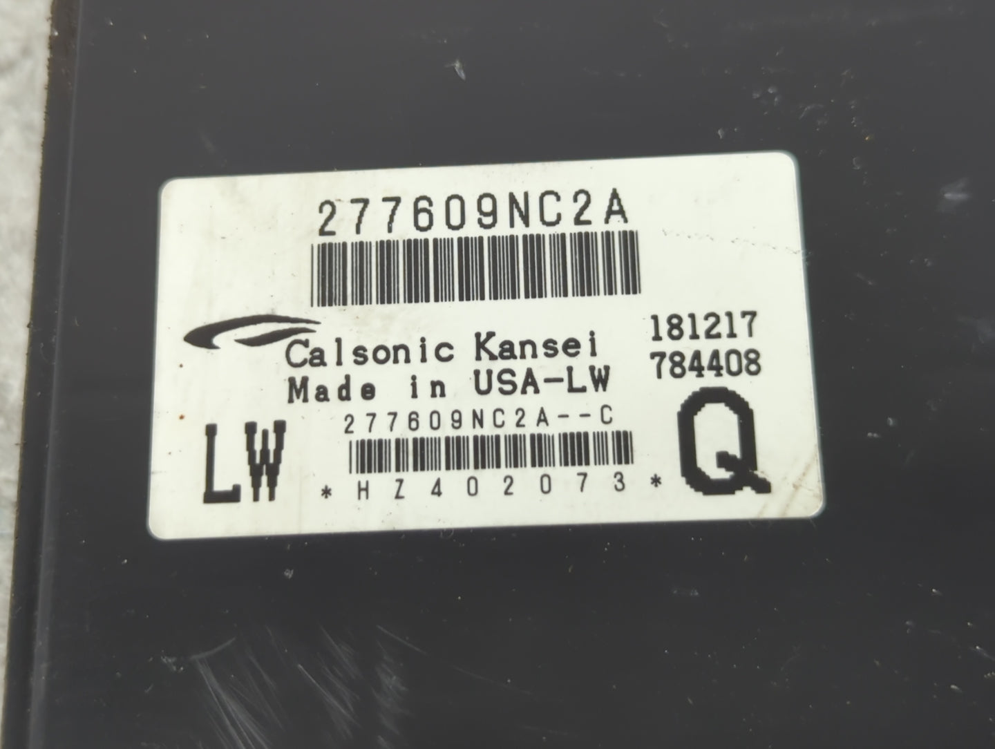 2018-2018 Infiniti Qx60 Chassis Control Module Ccm Bcm Body Control - Oemusedautoparts1.com