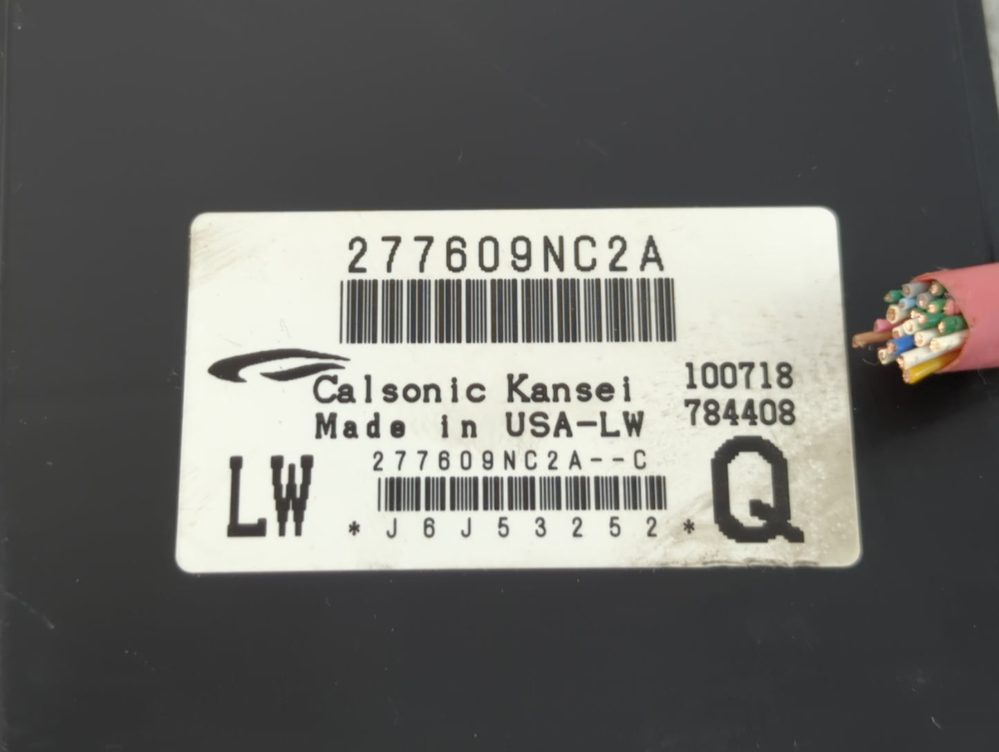 2018-2018 Infiniti Qx60 Chassis Control Module Ccm Bcm Body Control - Oemusedautoparts1.com