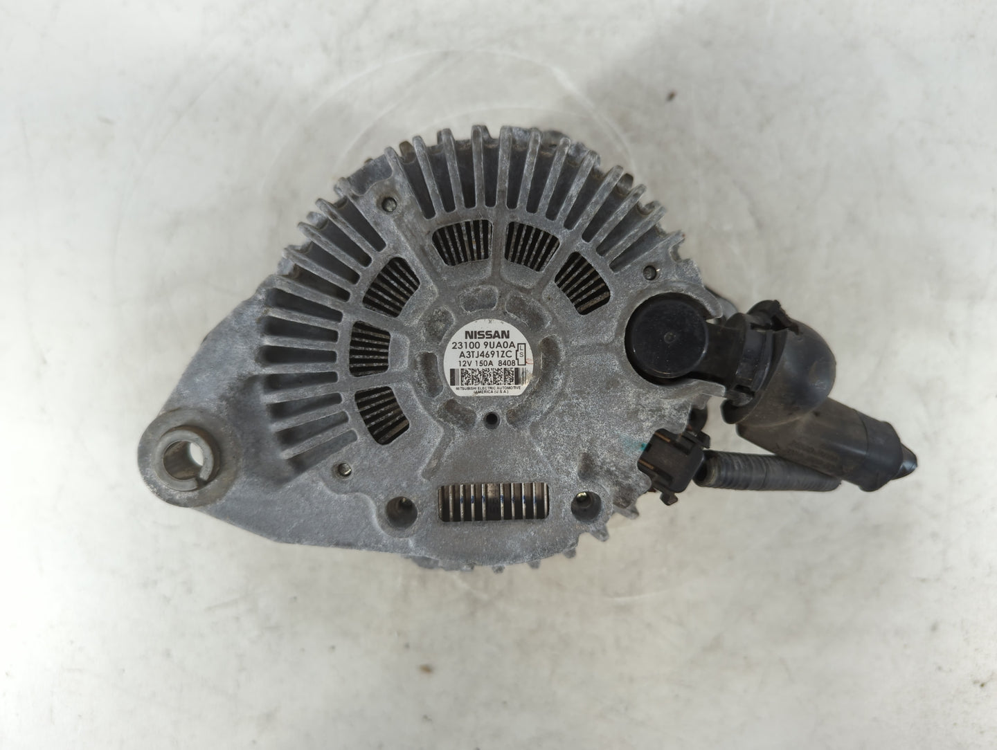 2017-2020 Infiniti Qx60 Alternator Replacement Generator Charging Assembly Engine OEM P/N:23100 9UA0A Fits OEM Used Auto Par