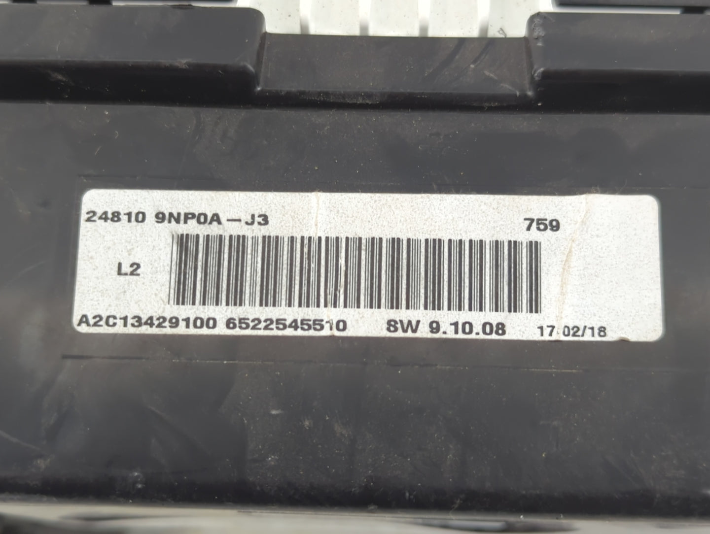 2018-2020 Infiniti Qx60 Instrument Cluster Speedometer Gauges P/N:24810 9NP0A-J3 Fits Fits 2018 2019 2020 OEM Used Auto Part