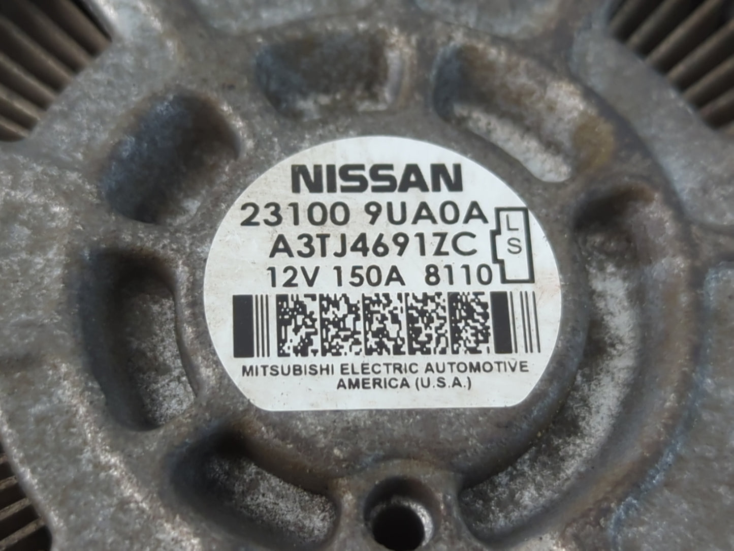 2017-2020 Infiniti Qx60 Alternator Replacement Generator Charging Assembly Engine OEM P/N:A3TJ4691ZC 23100 9UA0A Fits OEM Us