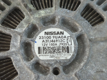 2017-2020 Infiniti Qx60 Alternator Replacement Generator Charging Assembly Engine OEM P/N:23100 9UA0A Fits OEM Used Auto Parts