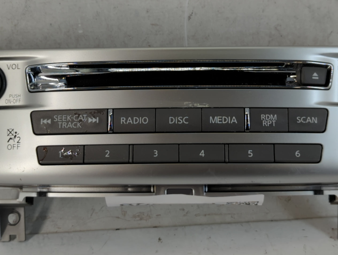 2017-2020 Infiniti Qx60 Radio AM FM Cd Player Receiver Replacement P/N:253919NJ1A 253W100A11 Fits Fits 2017 2018 2019 2020 O