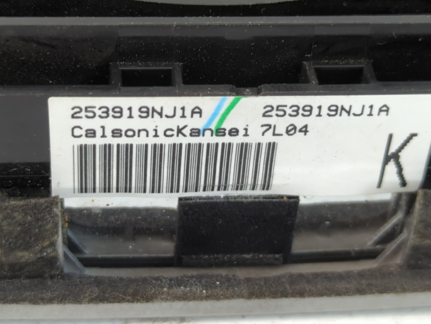 2017-2020 Infiniti Qx60 Radio AM FM Cd Player Receiver Replacement P/N:253919NJ1A 253W100A11 Fits Fits 2017 2018 2019 2020 O