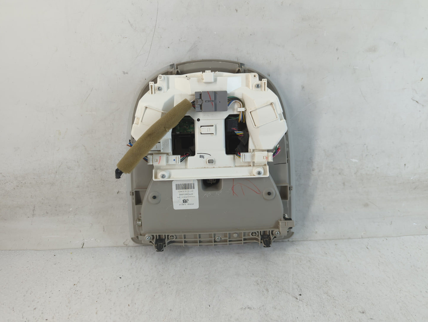 2018 Infiniti Qx60 Overhead Roof Console - Oemusedautoparts1.com