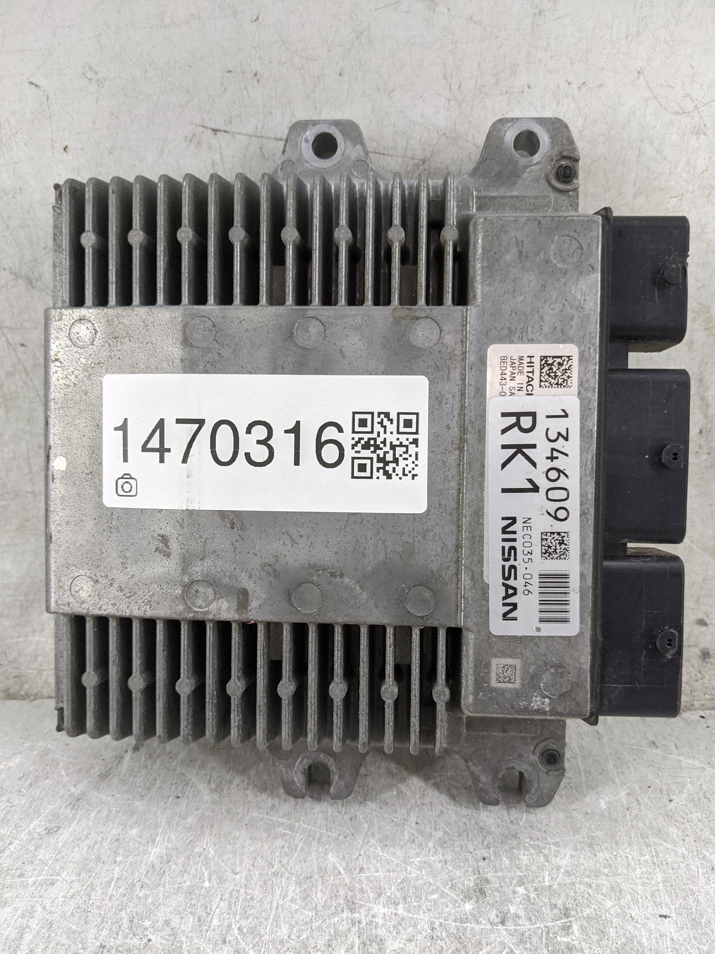 2018-2019 Infiniti Qx80 PCM Engine Control Computer ECU ECM PCU OEM P/N:NEC035-046 BED443-0 Fits Fits 2018 2019 2020 OEM Use