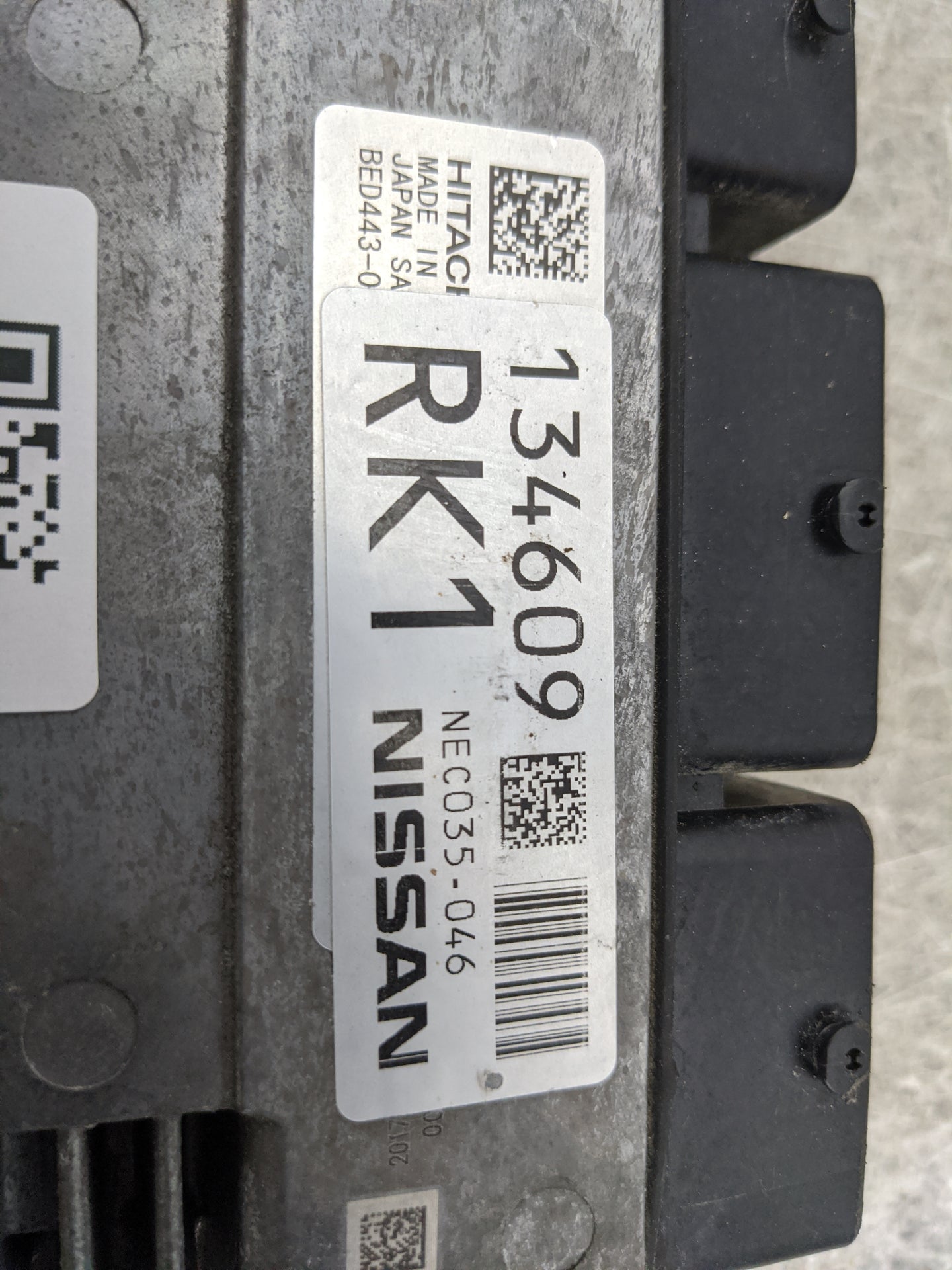2018-2019 Infiniti Qx80 PCM Engine Control Computer ECU ECM PCU OEM P/N:NEC035-046 BED443-0 Fits Fits 2018 2019 2020 OEM Use