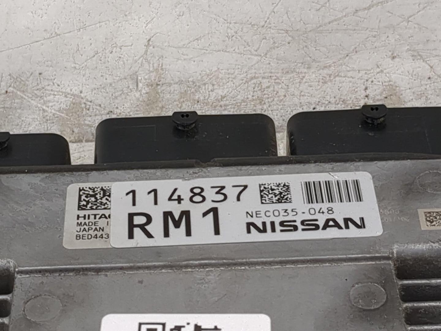 2018-2019 Infiniti Qx80 PCM Engine Control Computer ECU ECM PCU OEM P/N:NEC035-048 Fits Fits 2018 2019 2020 OEM Used Auto Pa