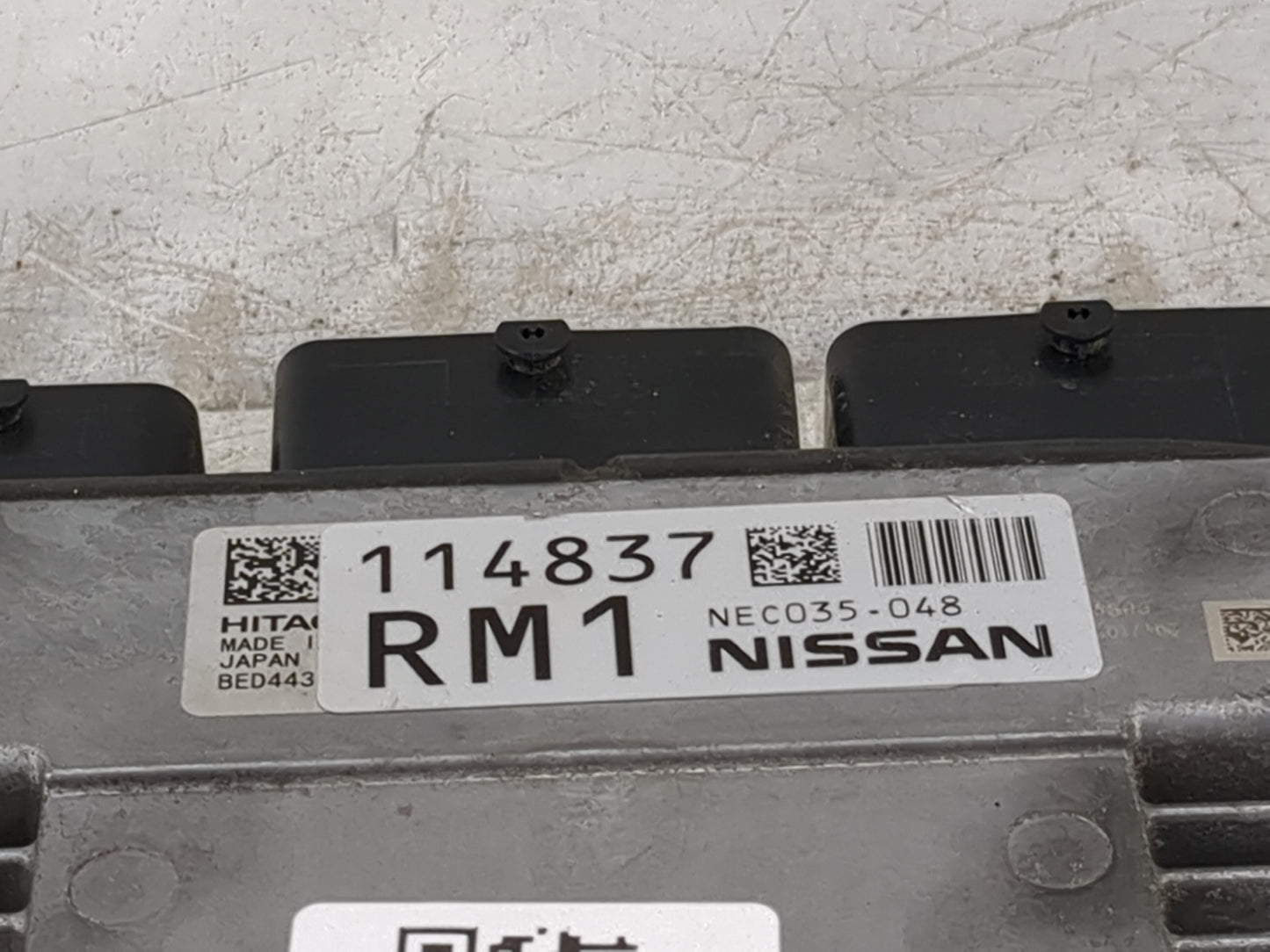 2018-2019 Infiniti Qx80 PCM Engine Control Computer ECU ECM PCU OEM P/N:NEC035-048 Fits Fits 2018 2019 2020 OEM Used Auto Pa