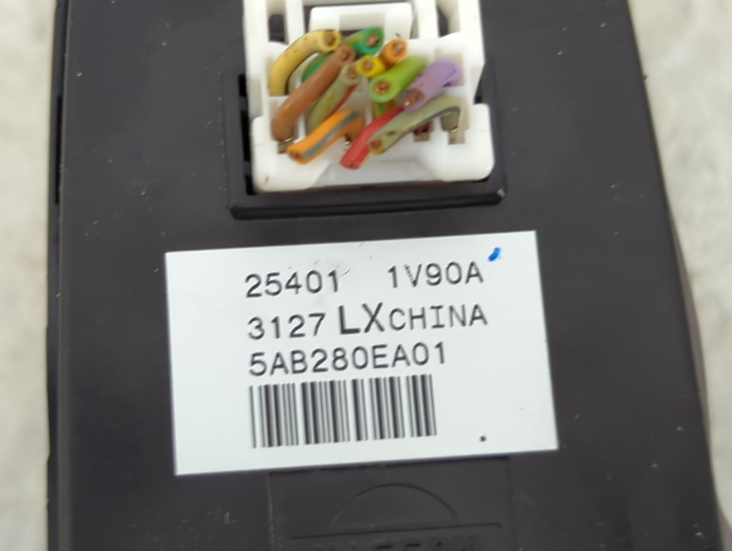 2014-2019 Infiniti Qx80 Master Power Window Switch Replacement Driver Side Left P/N:25401 1V90A 5AB280EA01 Fits OEM Used Aut