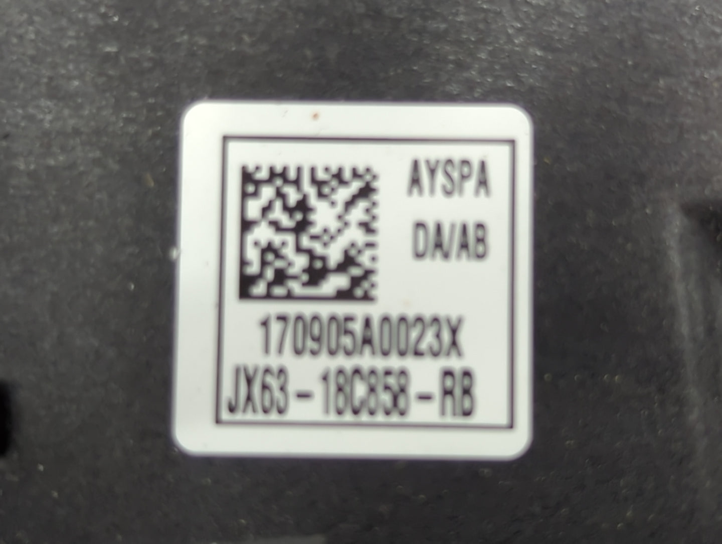 2018 Jaguar F-Pace Climate Control Module Temperature AC/Heater Replacement P/N:JX63-18C858-RB Fits Fits 2019 OEM Used Auto 