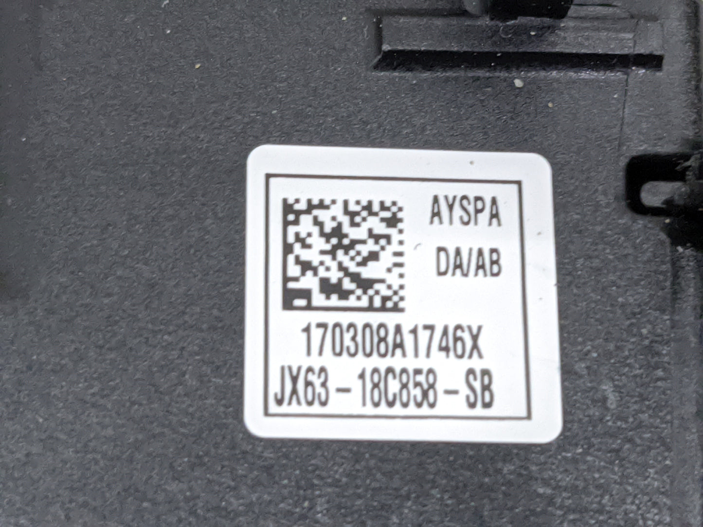 2018 Jaguar F-Pace Climate Control Module Temperature AC/Heater Replacement P/N:JX63-18C858-SB Fits Fits 2019 OEM Used Auto 