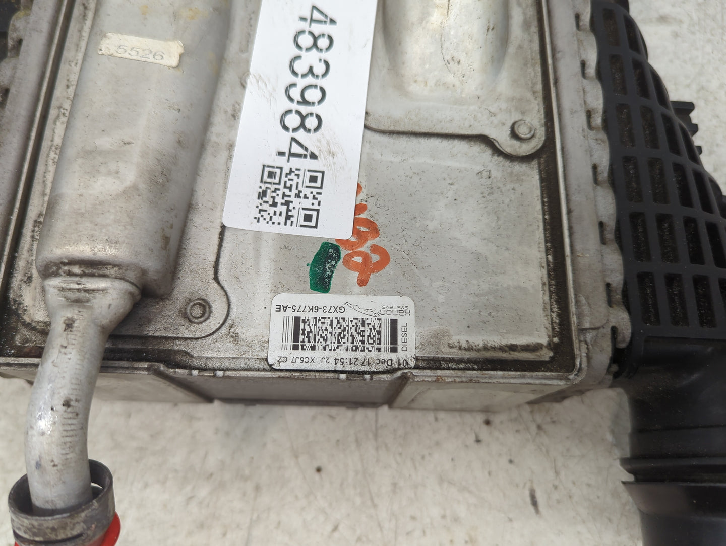 2017-2019 Jaguar F-pace Turbo Intercooler - Oemusedautoparts1.com