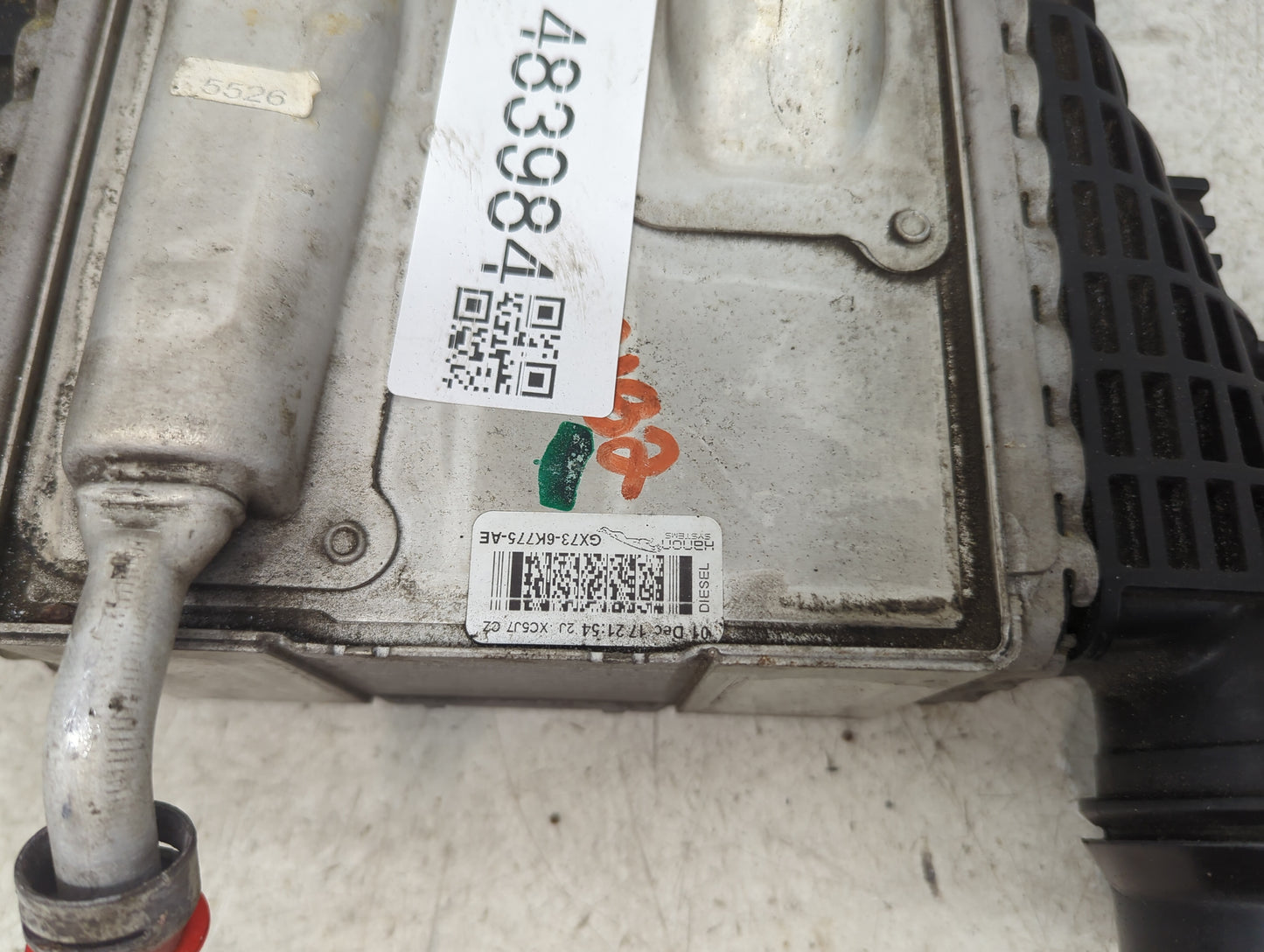 2017-2019 Jaguar F-pace Turbo Intercooler - Oemusedautoparts1.com