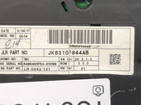 2018 Jaguar F-Pace Instrument Cluster Speedometer Gauges P/N:JK8310F844AB LR-0043-101 Miles:125K Fits OEM Used Auto Parts - 