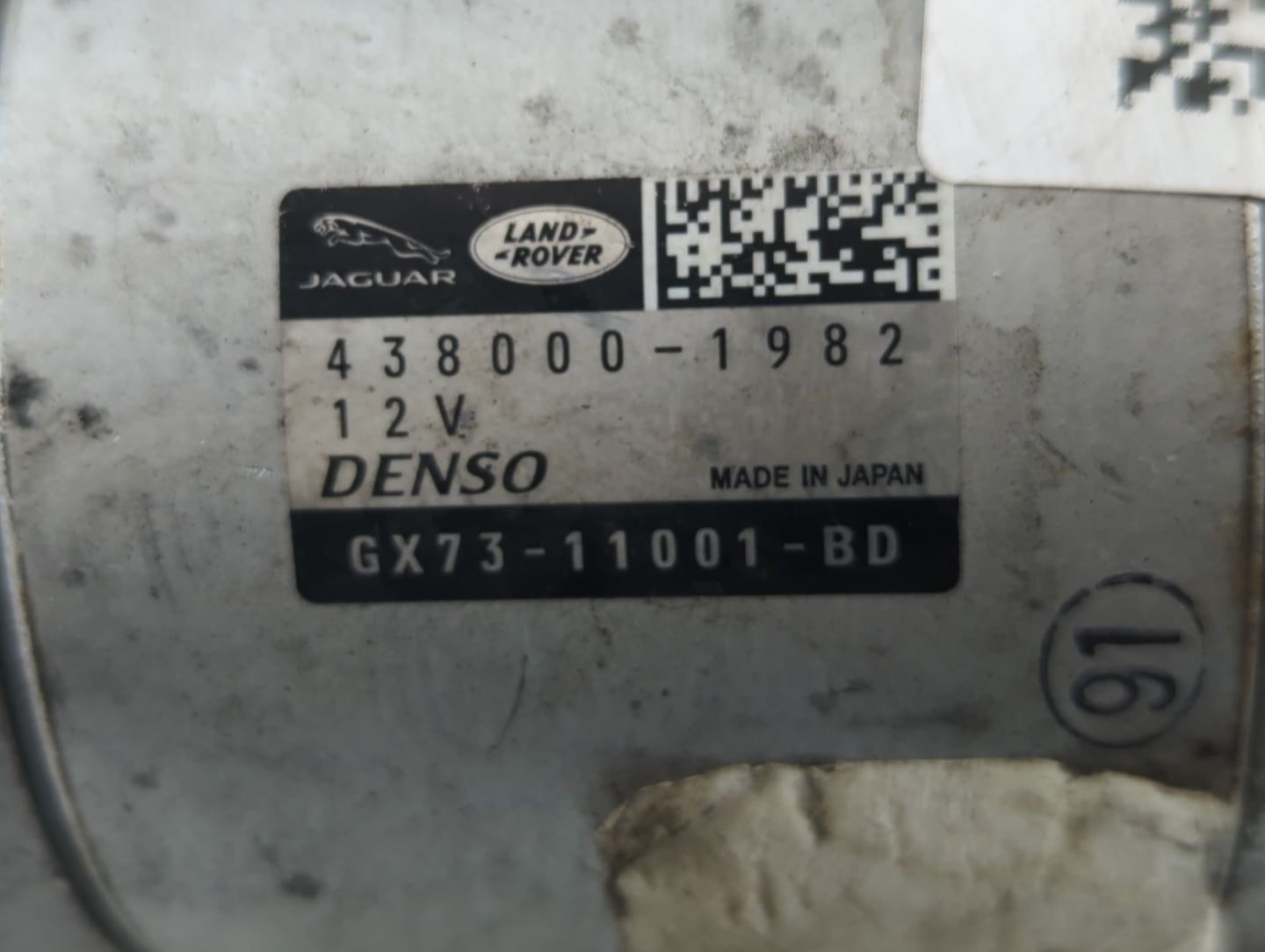 2018-2020 Jaguar F-Pace Car Starter Motor Solenoid OEM P/N:438000-1982 Fits Fits 2018 2019 2020 OEM Used Auto Parts - Oemuse