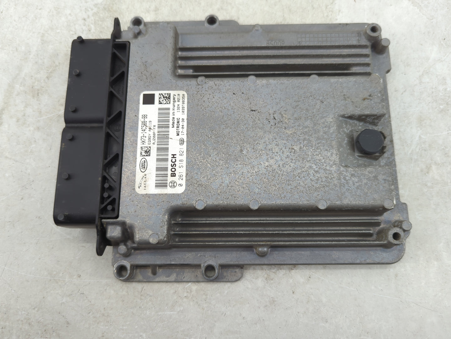 2018-2019 Jaguar Xf PCM Engine Control Computer ECU ECM PCU OEM P/N:HX73-14C568-BB 0261S18821 Fits Fits 2018 2019 OEM Used A